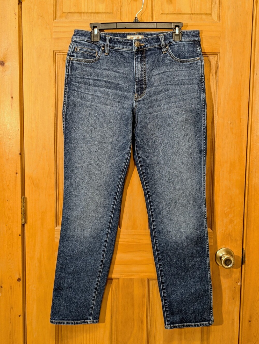 KUT From The Kloth Catherine Fab Ab Boyfriend Jeans Sz 10 Blue High Rise Denim